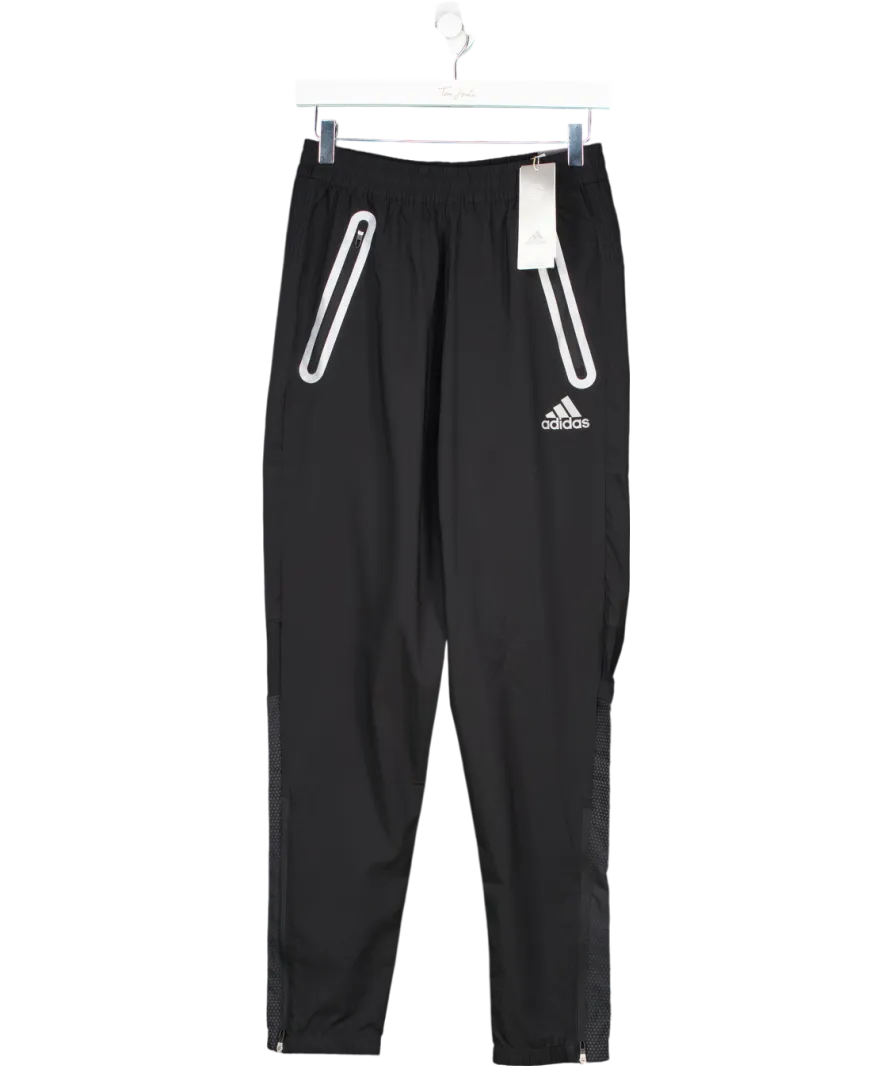adidas Black Reflective Joggers UK S