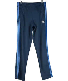 adidas Blue Classics Firebird Track Tracksuit Bottoms UK S