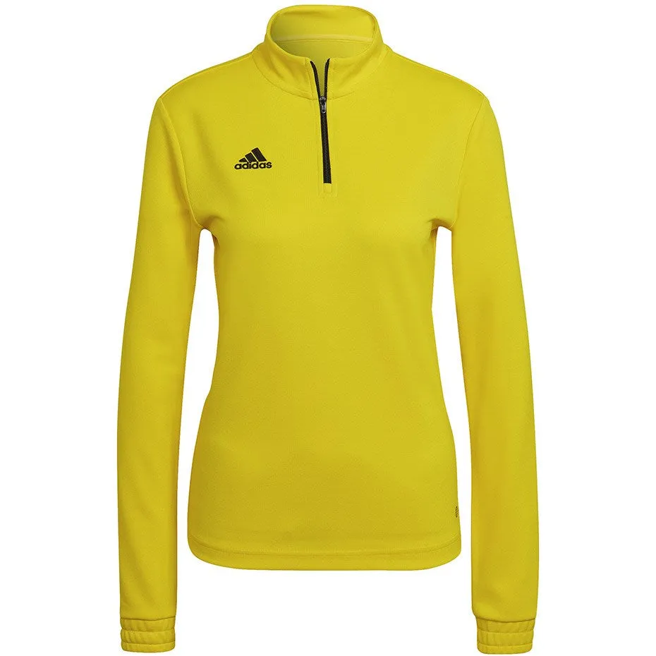 Adidas Entrada 22 Top Training Sweatshirt Yellow Hi2130 M