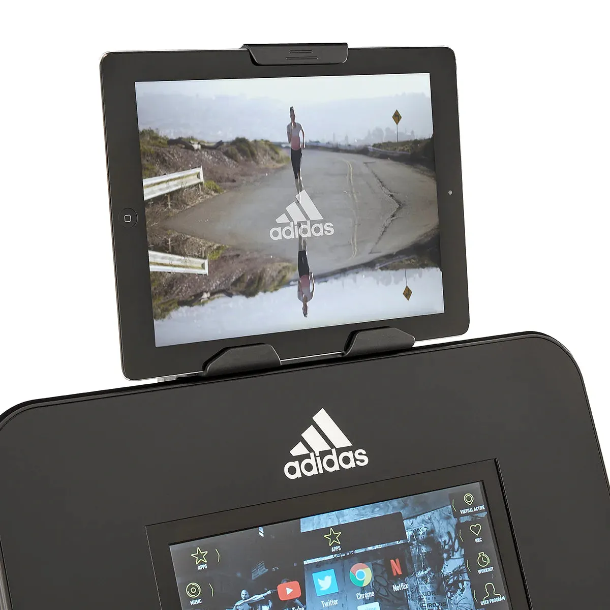 Adidas T-19x Treadmill with Zwift and Kinomap