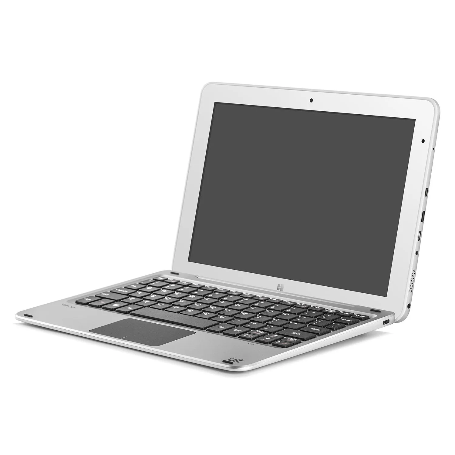 Beantech W11046APS CORE  Windows 10 Detachable PC, Cherry Trail CPU, 4GB RAM 64GB Storage, HD Touchscreen, 11.6", Silver