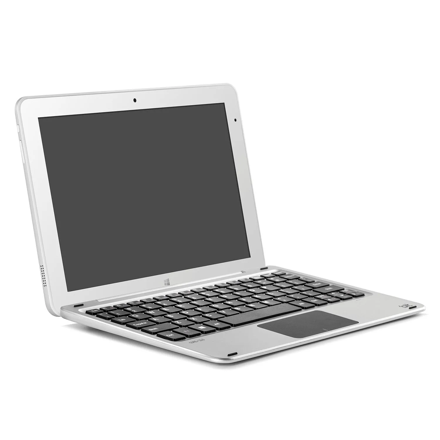 Beantech W11046APS CORE  Windows 10 Detachable PC, Cherry Trail CPU, 4GB RAM 64GB Storage, HD Touchscreen, 11.6", Silver