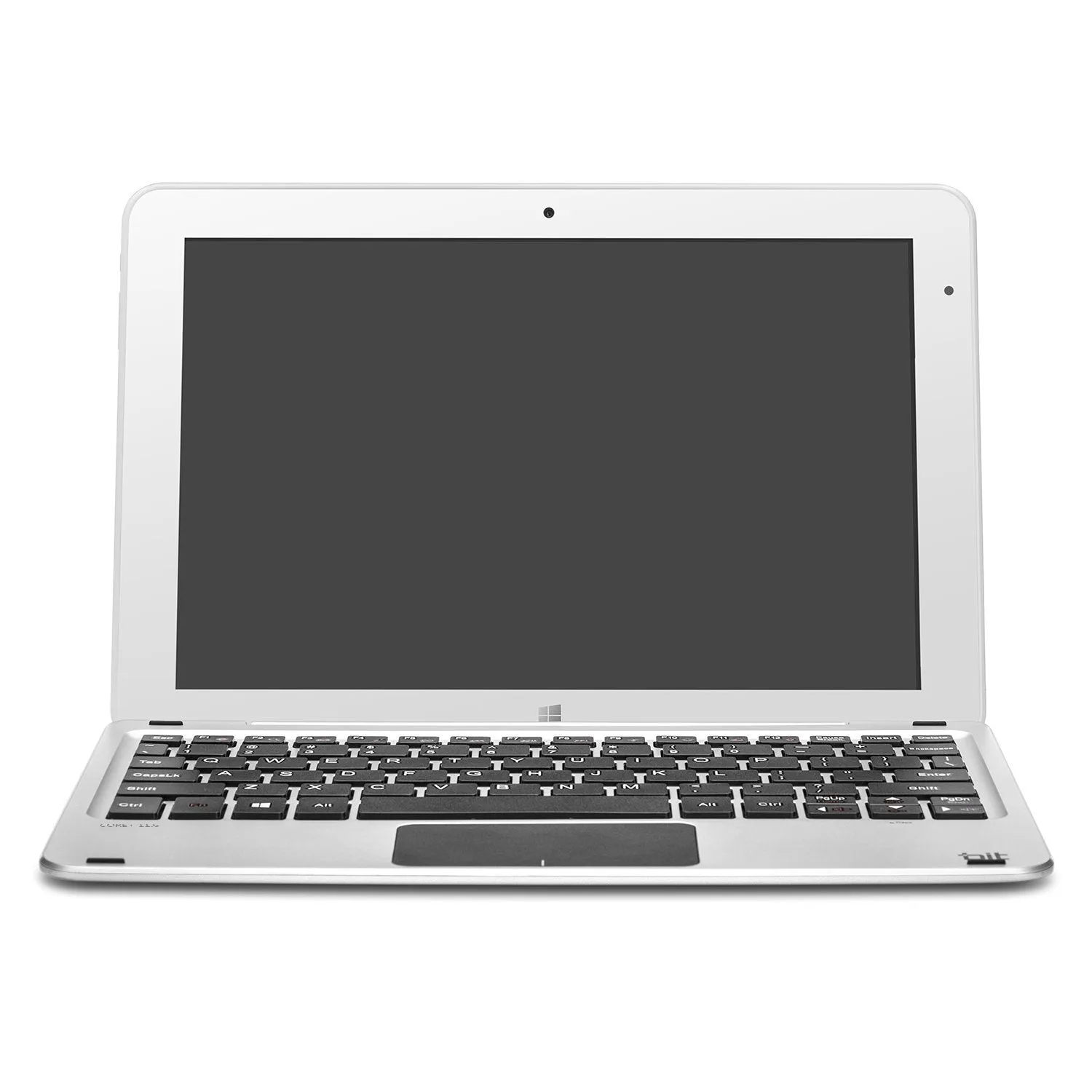 Beantech W11046APS CORE  Windows 10 Detachable PC, Cherry Trail CPU, 4GB RAM 64GB Storage, HD Touchscreen, 11.6", Silver