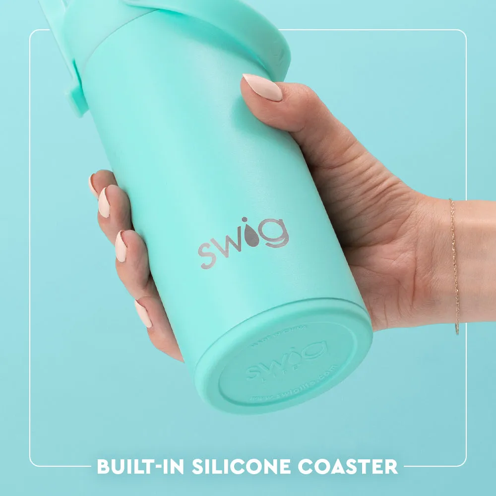 Blue Tide Flip   Sip Slim Tumbler 12oz