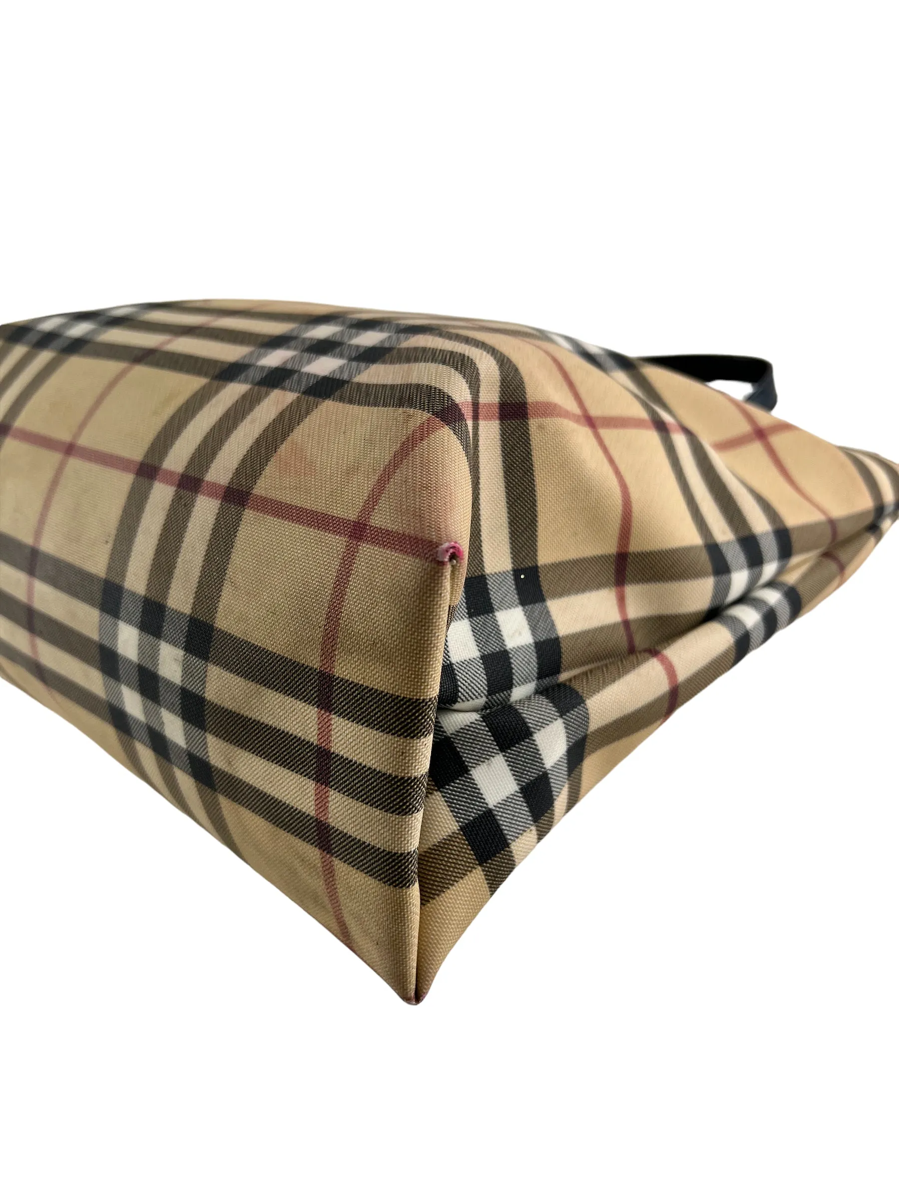 Burberry Classic Nova Checked Canvas Tote