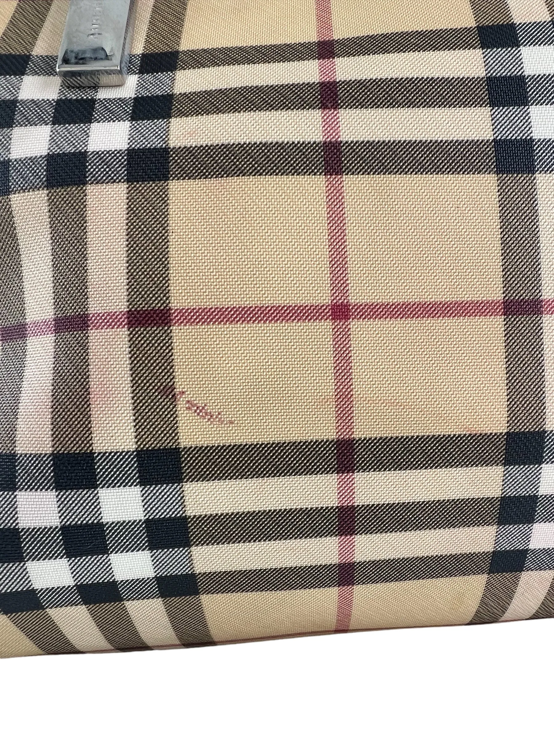 Burberry Classic Nova Checked Canvas Tote