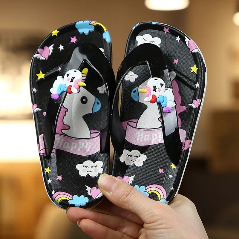 Children's Unicorn Slippers