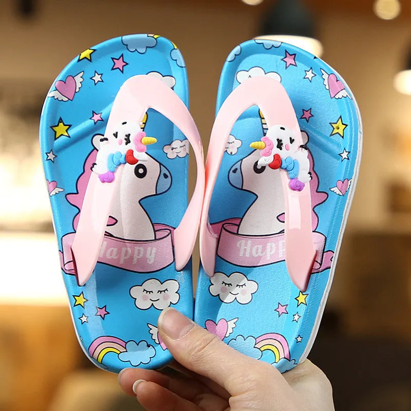 Children's Unicorn Slippers