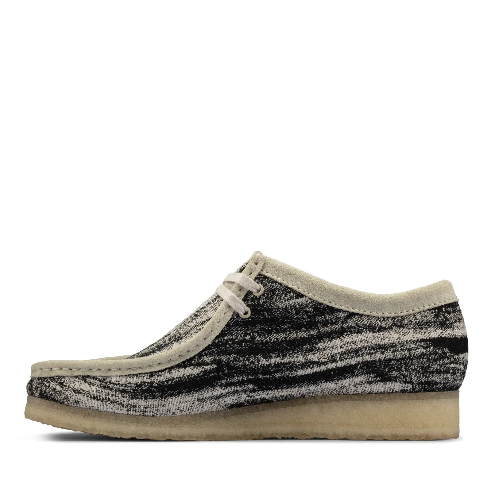 Clarks Originals Wallabee Low Men's Black Canvas Fabric 26159547