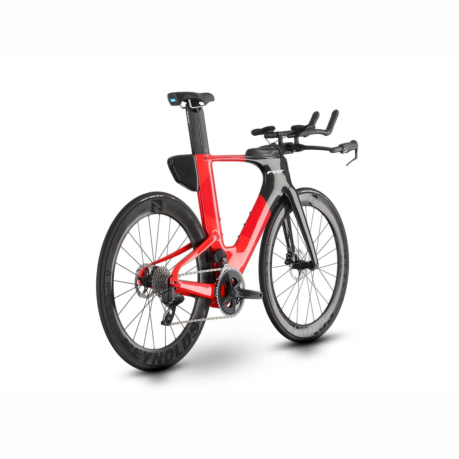 Felt IAX Advanced Rival Etap AXS, Time Trail Bike, Gloss Hibiscus Red