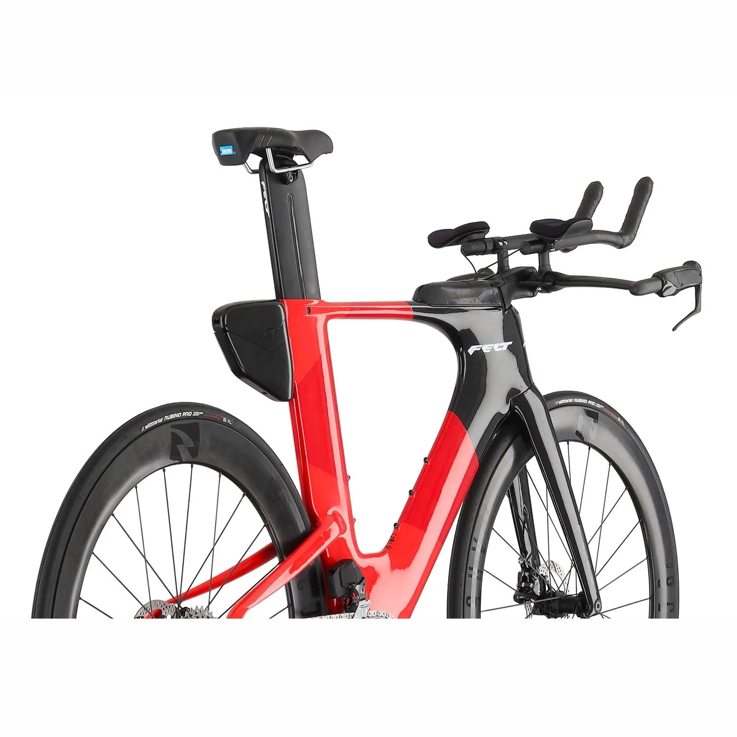 Felt IAX Advanced Rival Etap AXS, Time Trail Bike, Gloss Hibiscus Red