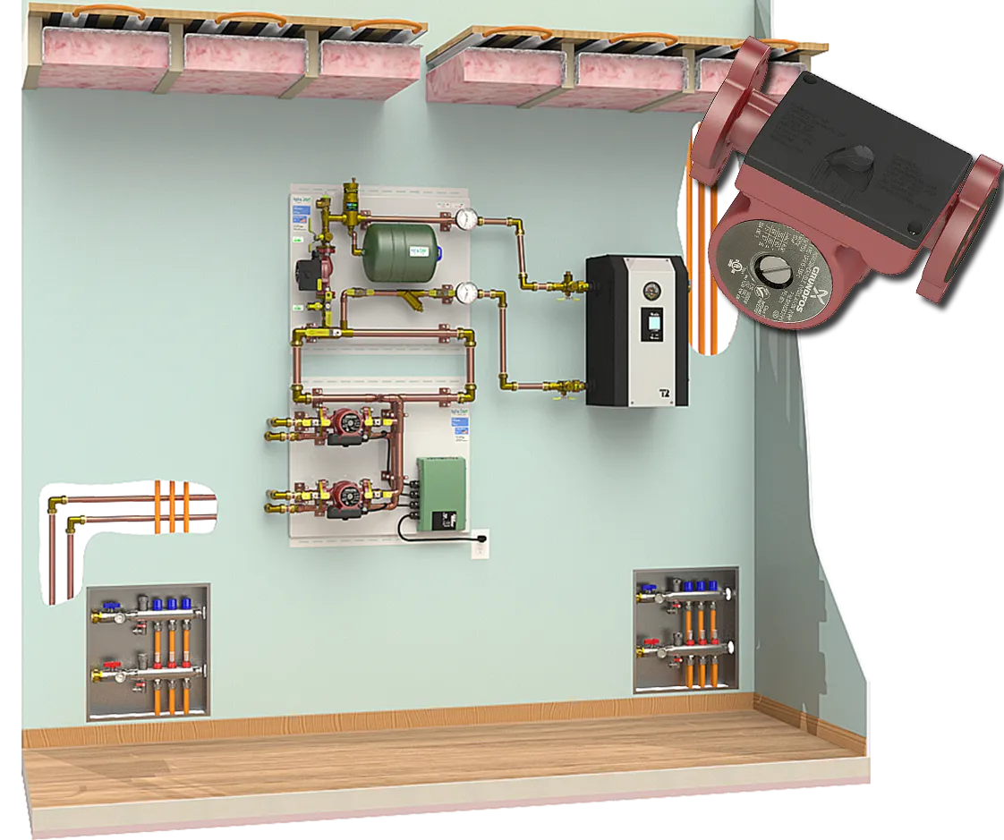 HSPS120MPH - Zone by Pump Master Panel