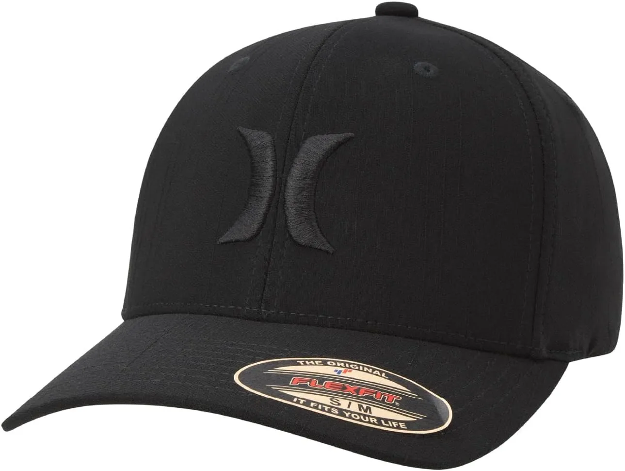 Hurley Men's Caps - One & Only Flexfit Textures Cap - Fitted Hats for Men, S-XL