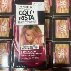 L'Oreal Paris Colorista Hair Makeup for Blondes & Highlighted Hair (50 Pcs Lot)