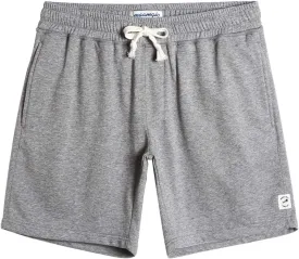 maamgic Mens Sweat Shorts 7" Above Knee Workout Gym Shorts Lounge Shorts with Zipper Pockets