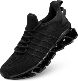 Mens Running Shoes Mesh Breathable Trail Runners Fashion Sport Blade Walking Tennis Sneakers