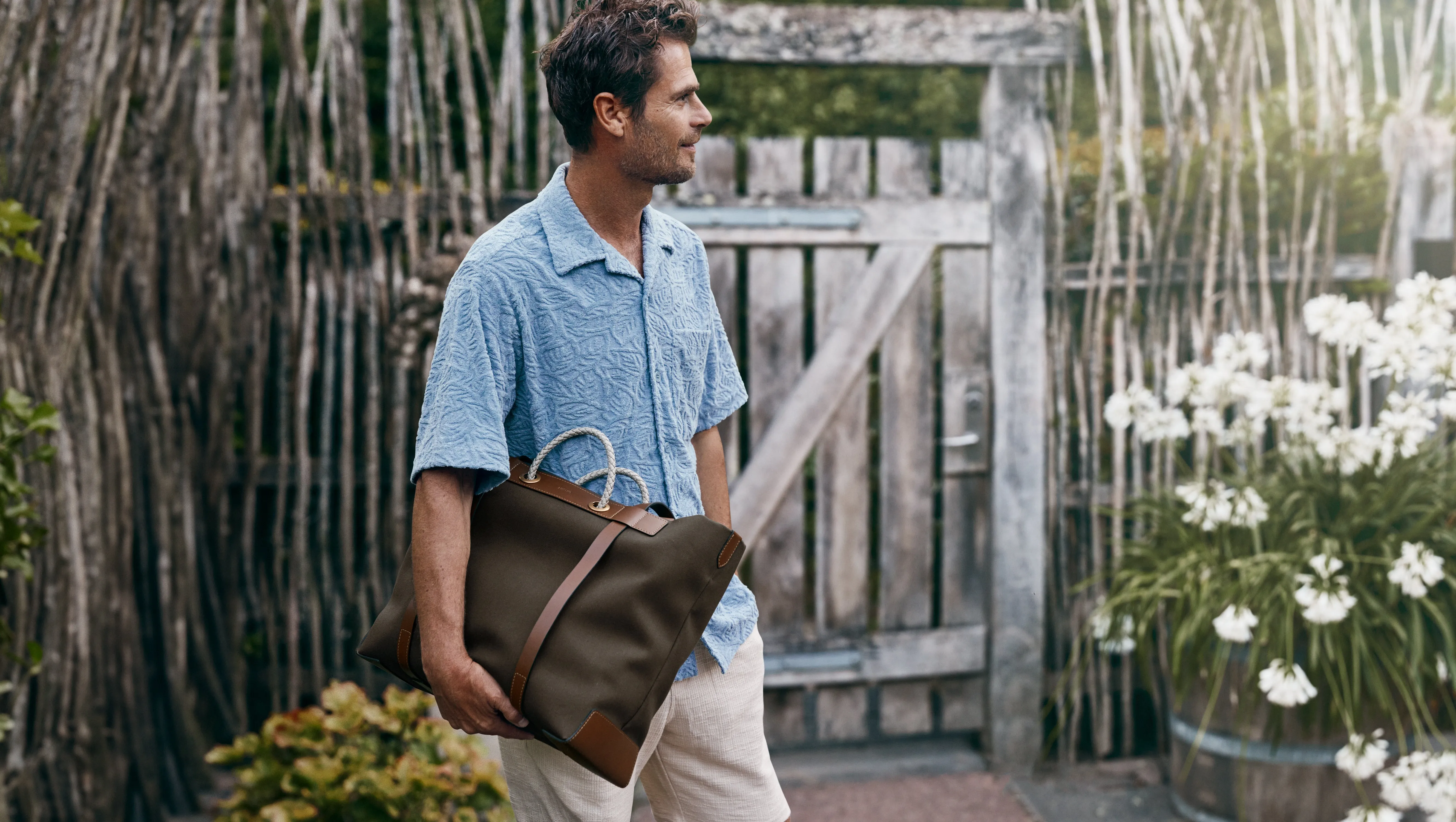 M/S Lakeside - Grand Herringbone/Cuoio