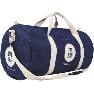Navy & Cream Holdall Bag