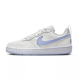 Nike - Baskets Nike Court Borough Low 2 Junior - Blanc Et Violet - Femme