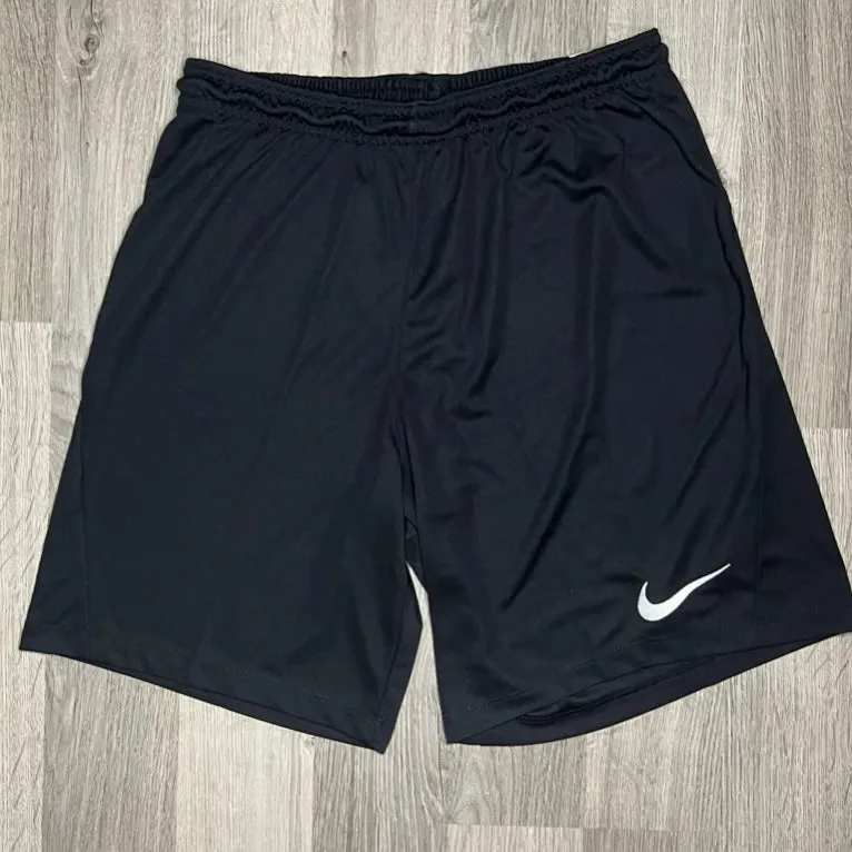 Nike Dri Fit Set - Tee & Shorts - Dark Green / Black