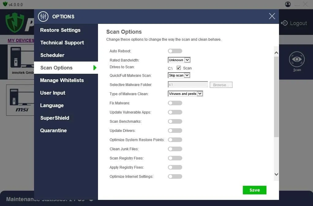 PC Matic | Antivirus & Ransomware Protection | 5 Devices | 1 Year | PC, Mac, Android [Download] [PC/Mac Online Code]