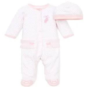 Prima Ballerina Footie and Hat