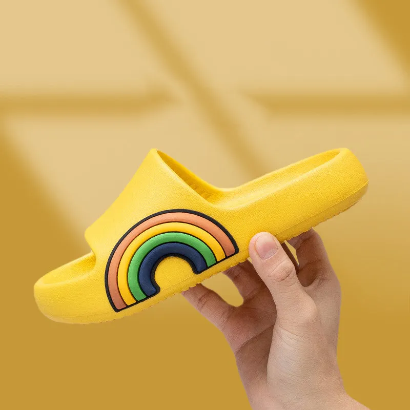 Rainbow Slipper Slides for Girls
