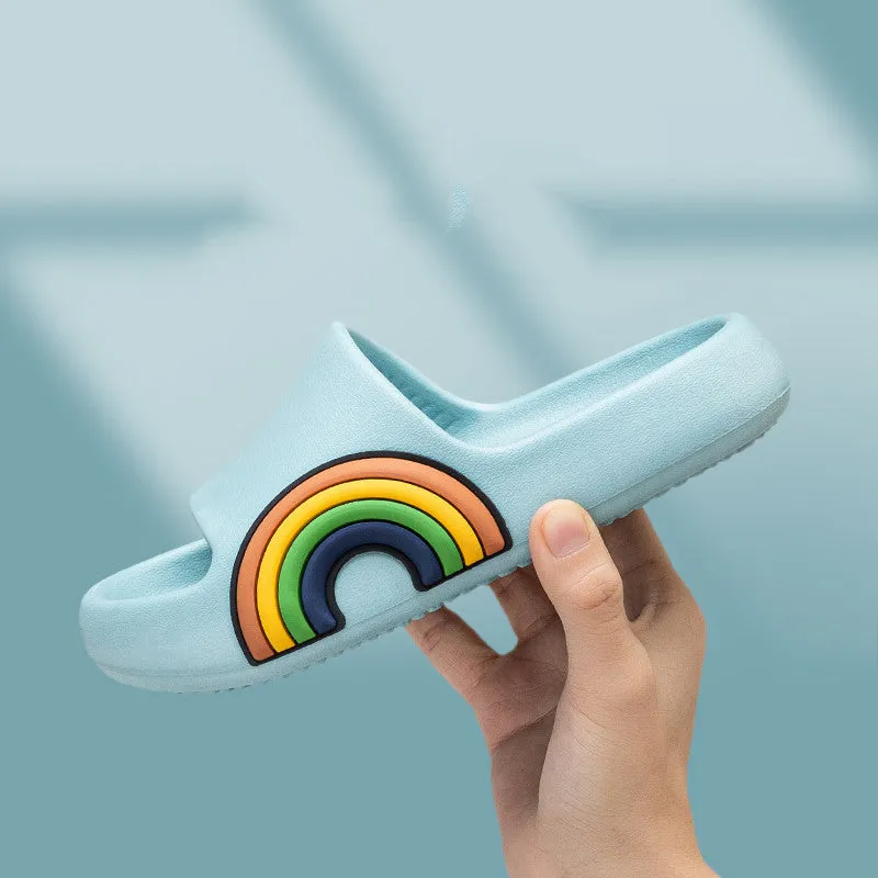 Rainbow Slipper Slides for Girls