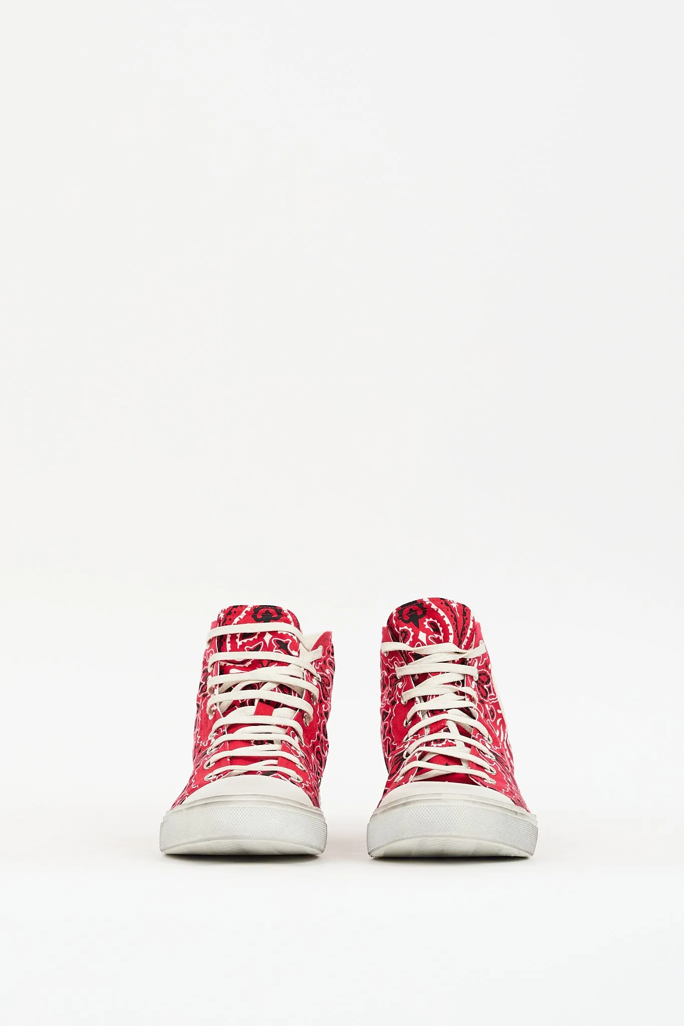 Red Canvas Bedford Bandana Sneaker