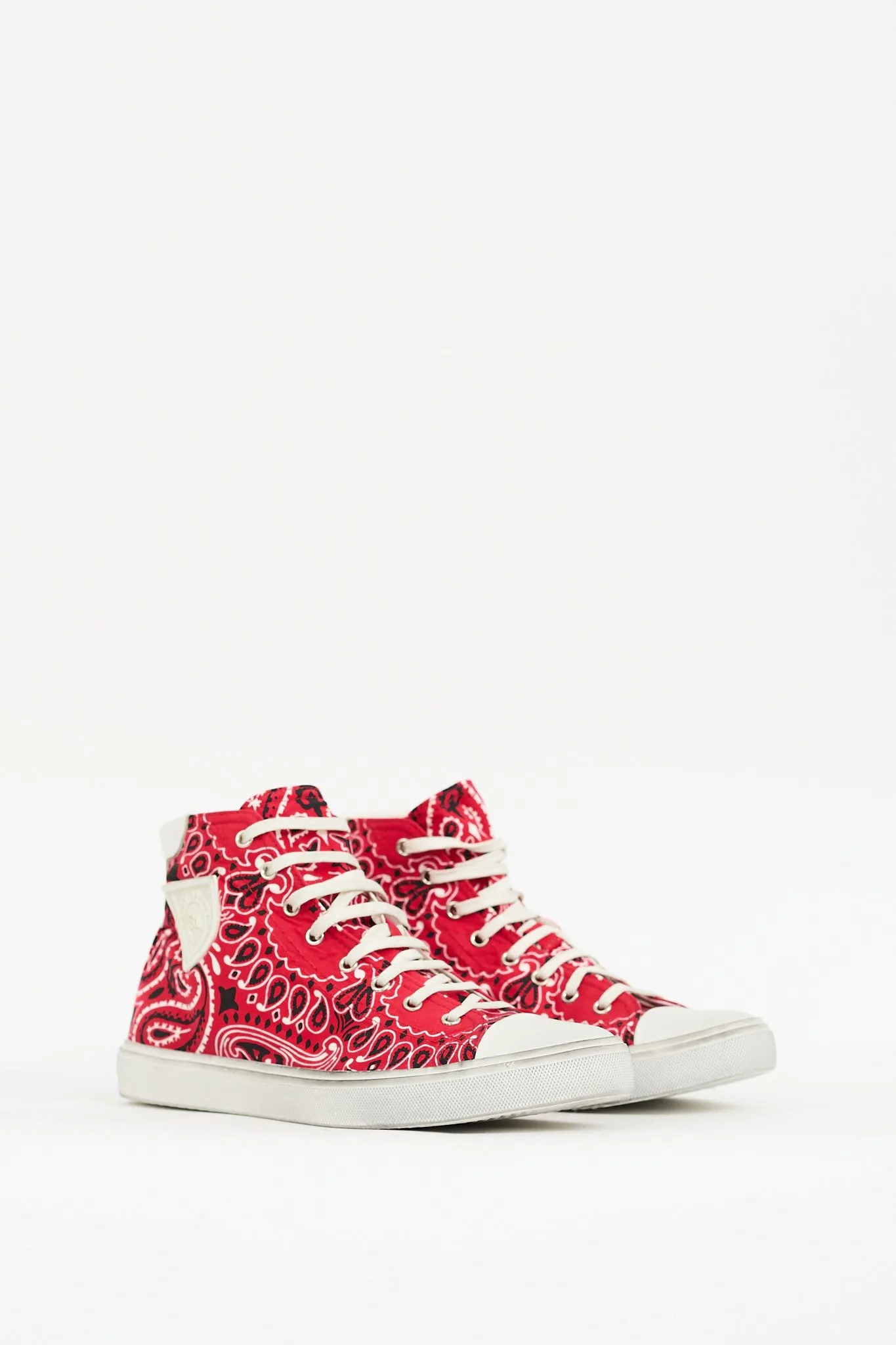 Red Canvas Bedford Bandana Sneaker