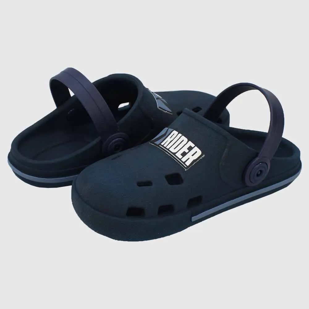 Rider Unisex Navy Clogs Slippers