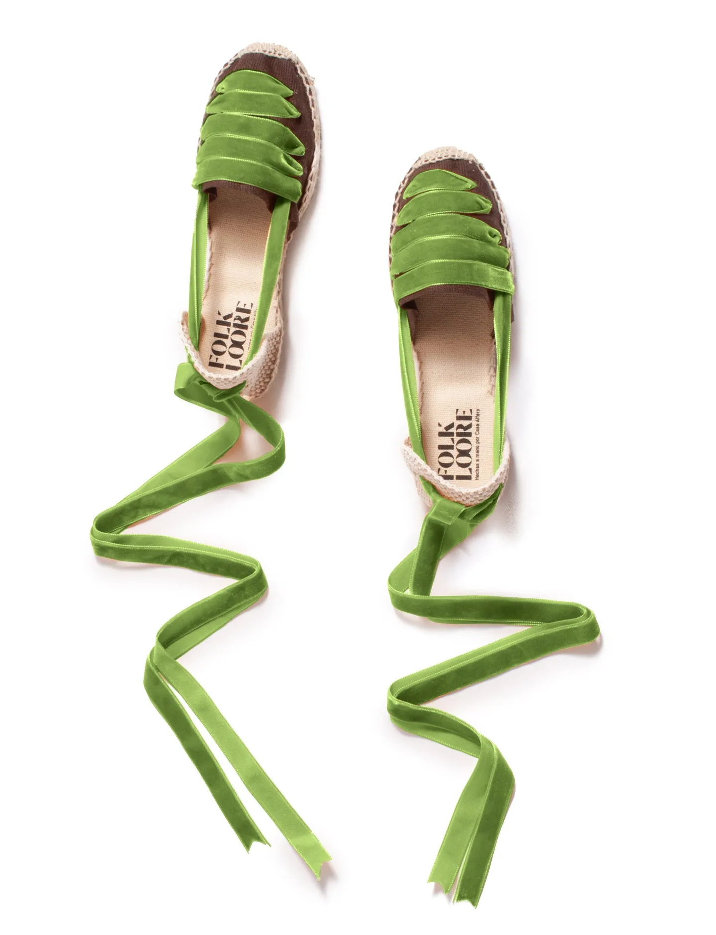 Spanish velvet espadrillas