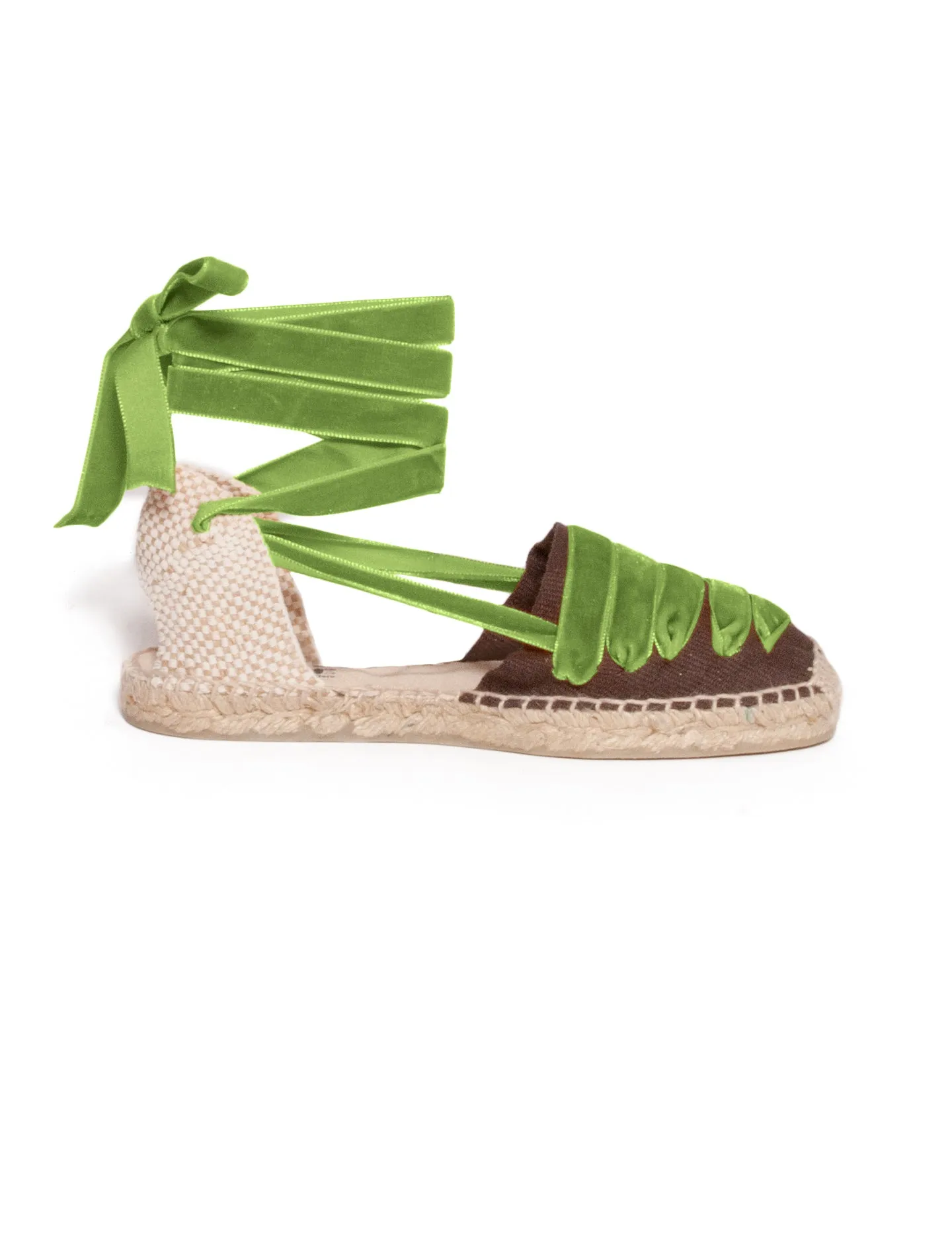 Spanish velvet espadrillas