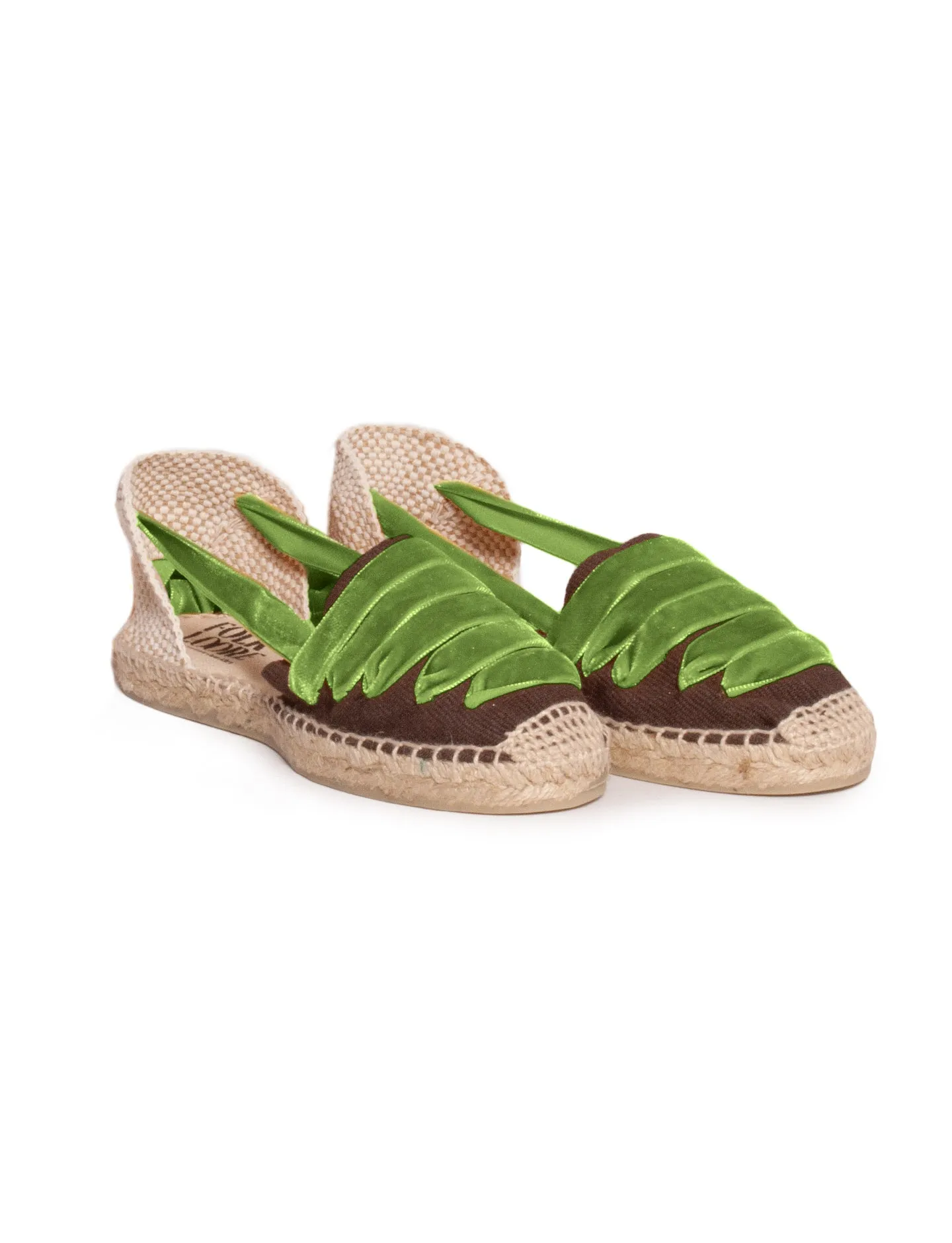 Spanish velvet espadrillas