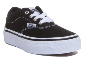 Vans Doheny Kids In Black White
