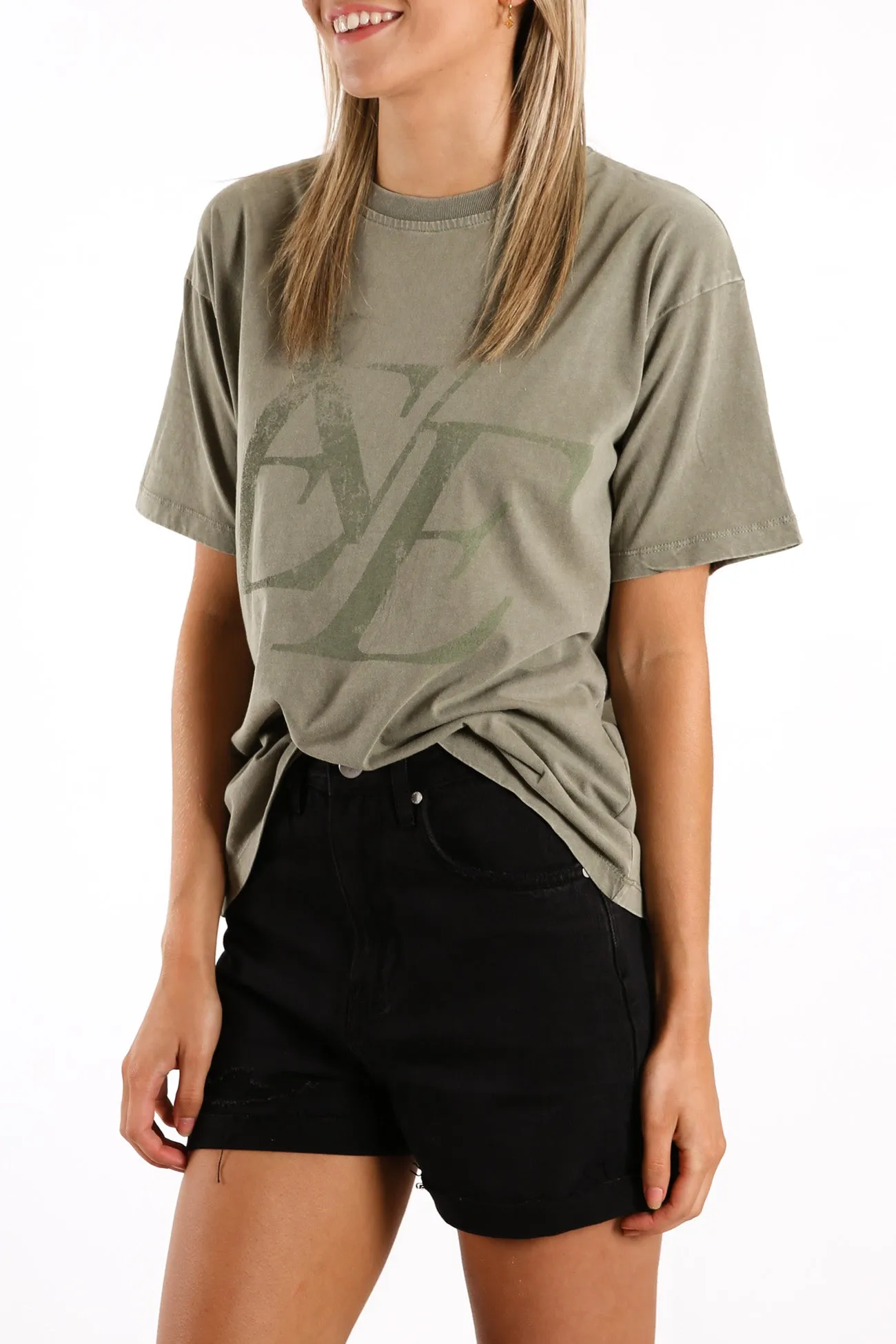 Vintage Eve Tee Khaki
