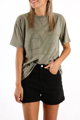 Vintage Eve Tee Khaki
