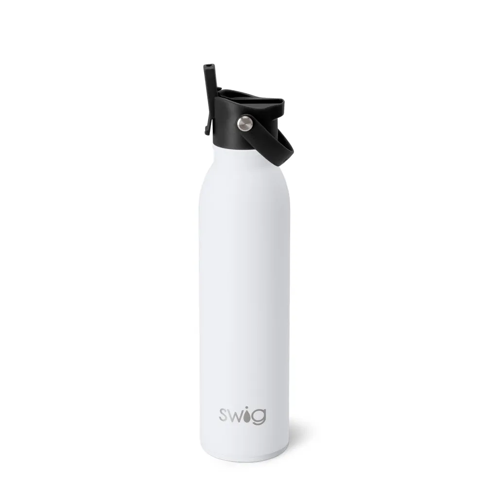 White Flip   Sip Bottle 20oz