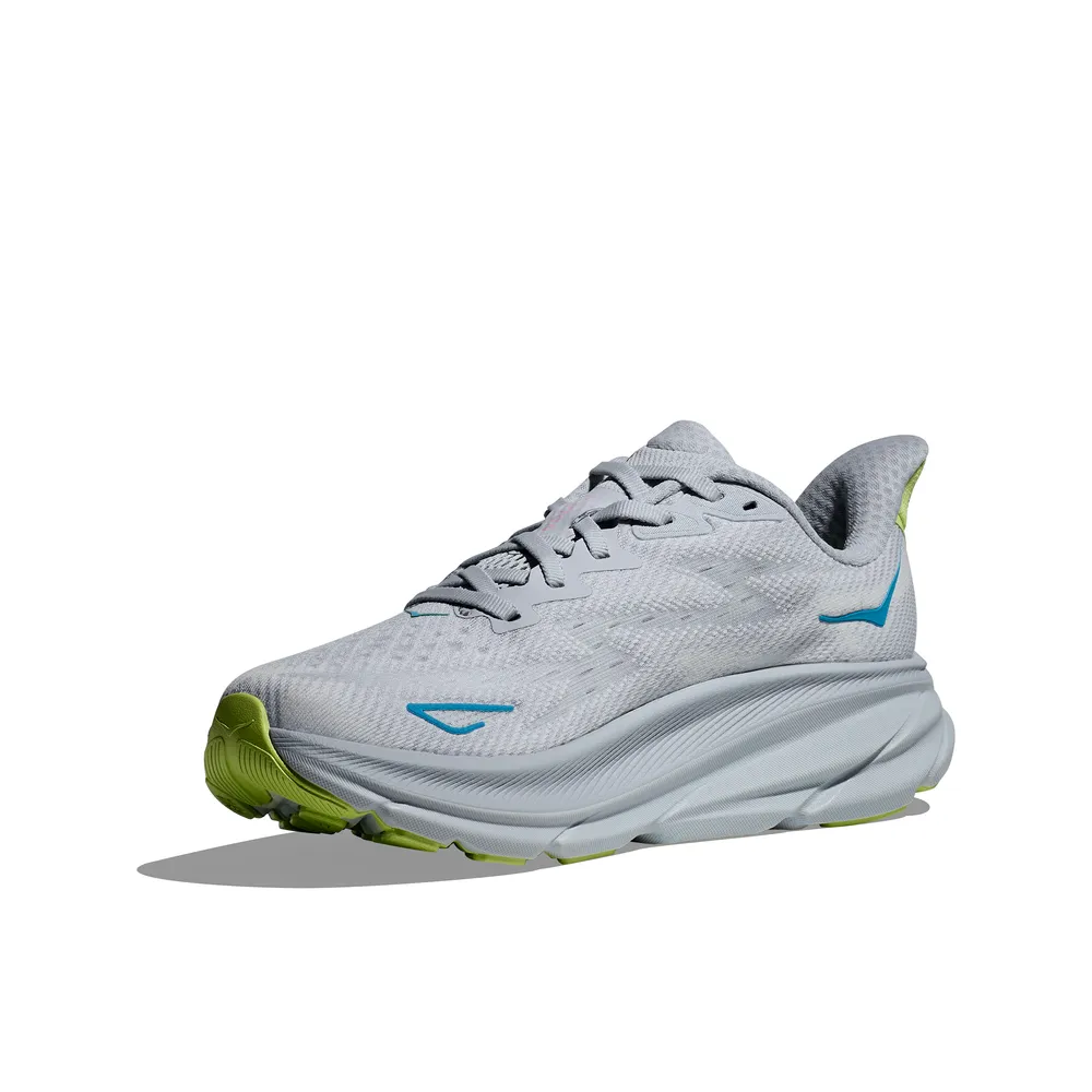 Womens Clifton 9 - Gull/Sea Ice