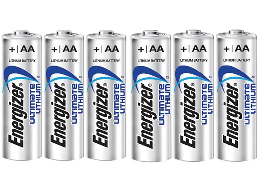x6 AA Energizer Ultimate Lithium Batteries x6pk